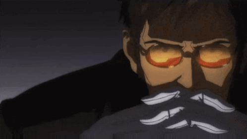 gendo-stare-neon-genesis-evangelion.gif