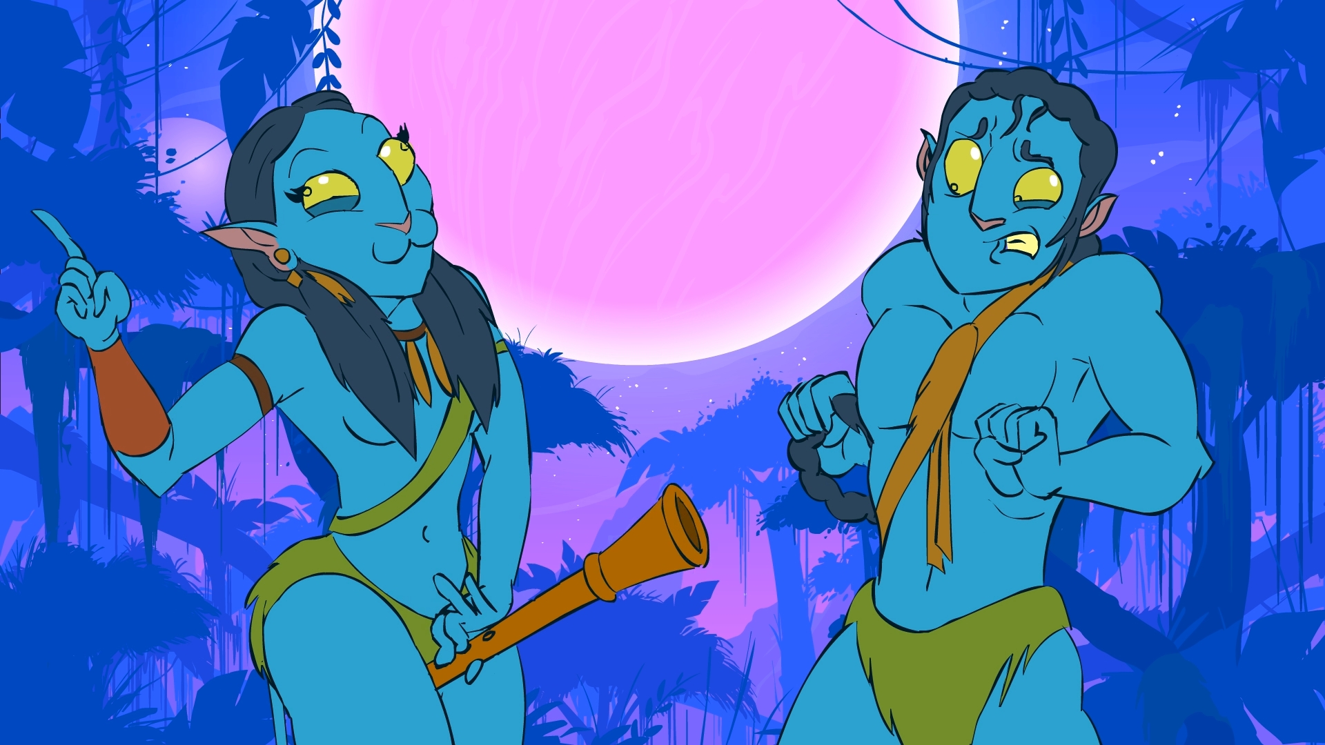 Avatar - Hot Navi Sex Cartoon porn video, Rule 34 animated