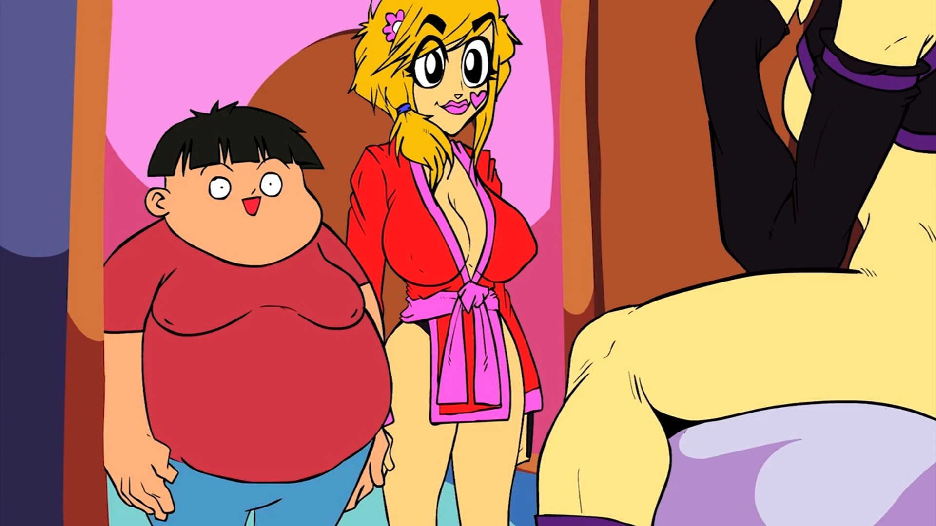 Super Booby Greasy Warriors Cartoon porn video, Rule 34 animated